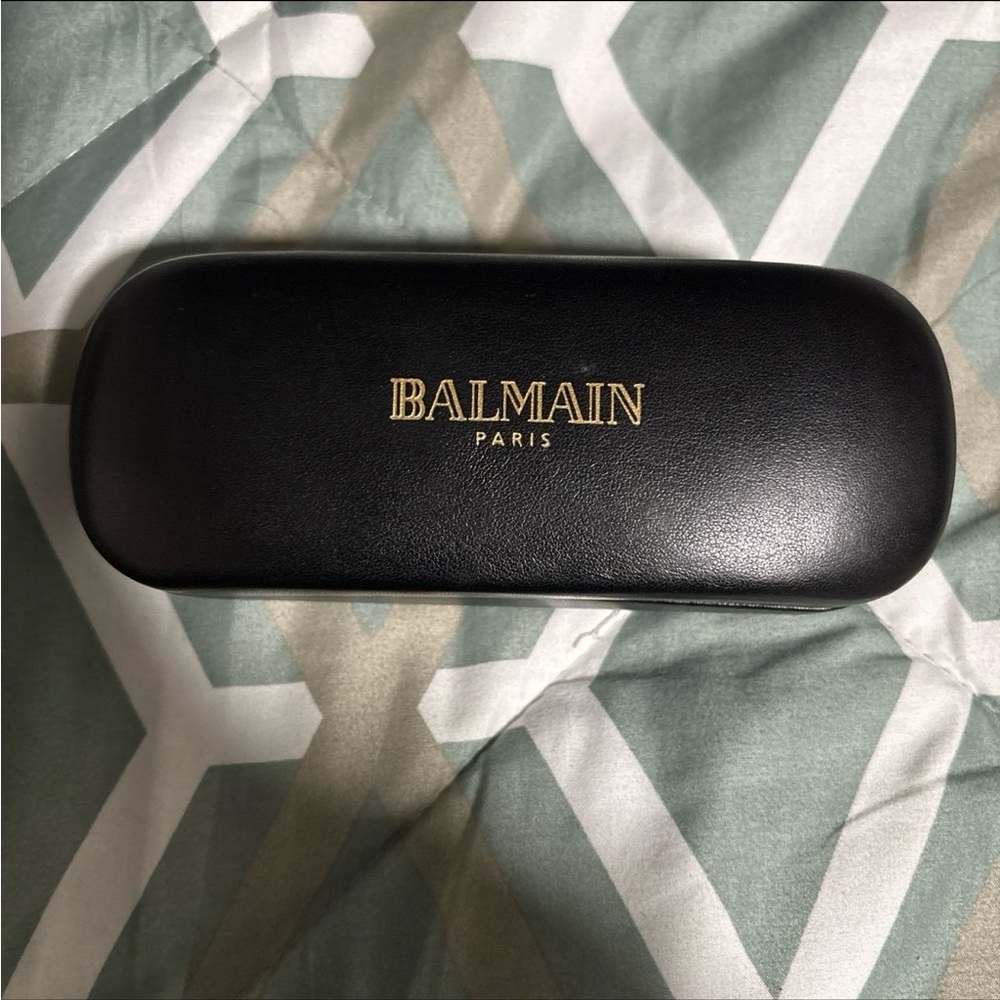 Balmain glasses case